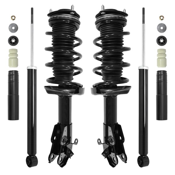 Unity 4-11815-253040-001 Front and Rear Complete Strut Assembly Shock Kit 4-11815-253040-001 - main
